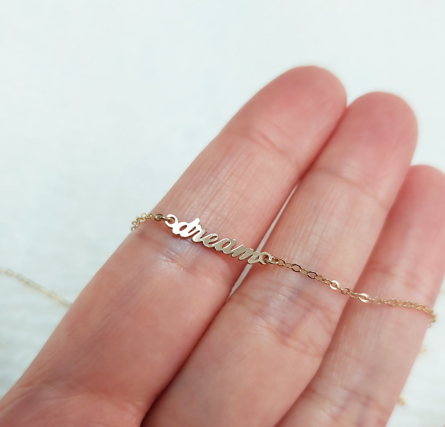 DR1635 16 x 3.5mm Mini Size Word "dream" Connector 24ga