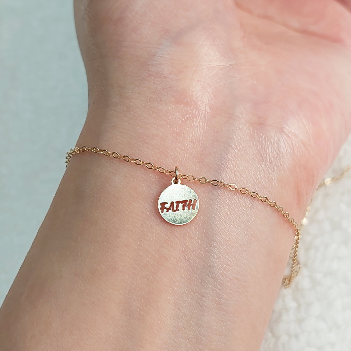 dainty gold filled charm_14KGFCOM