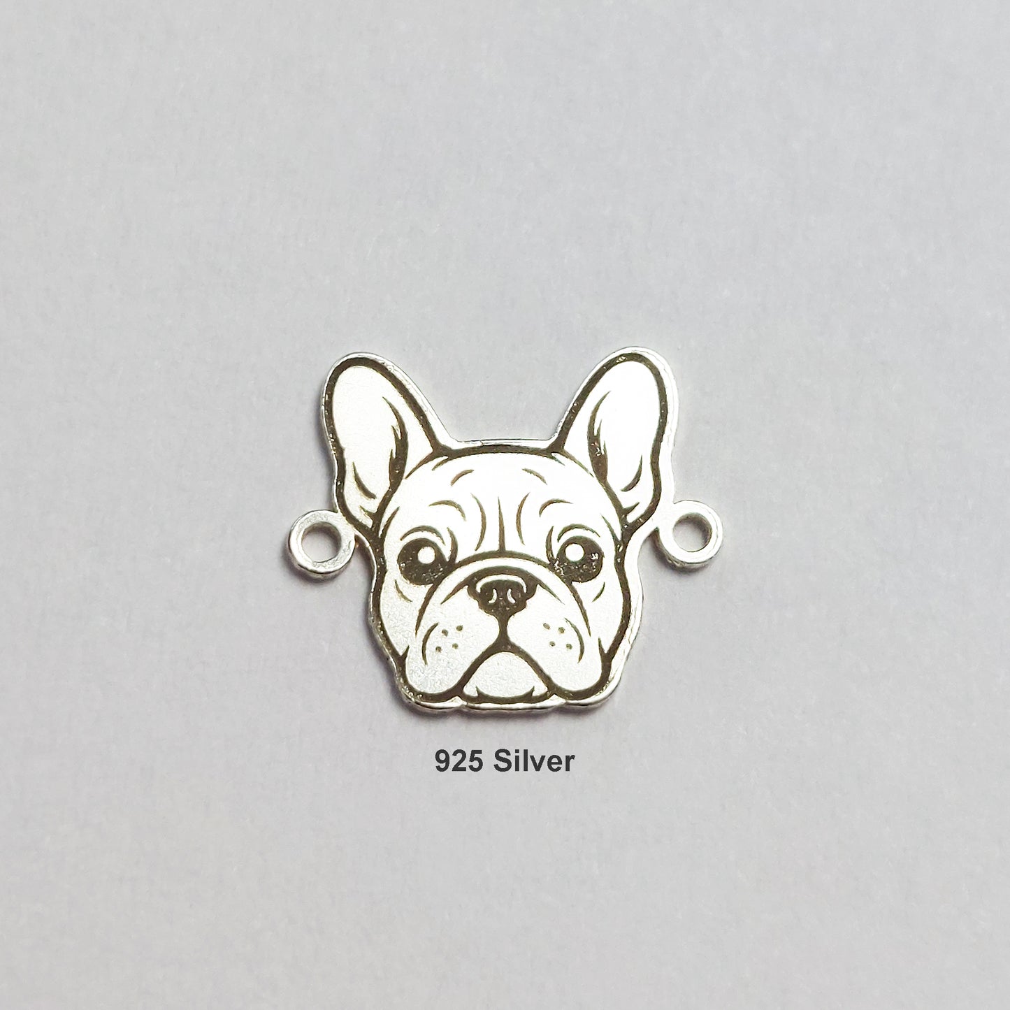 DH1109FB The head of a French Bulldog Connector 24ga 10.7 x 9.1mm