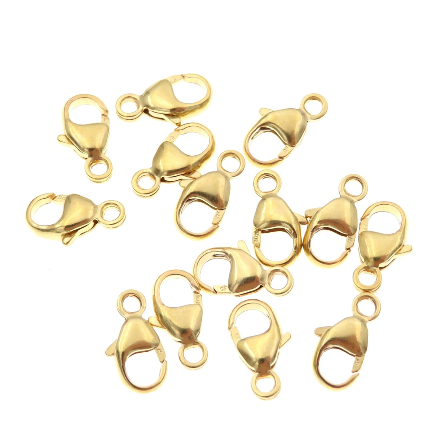 GF1821 Gold Filled (14KGF) 4.8 x 9mm Trigger Clasp With Open Ring