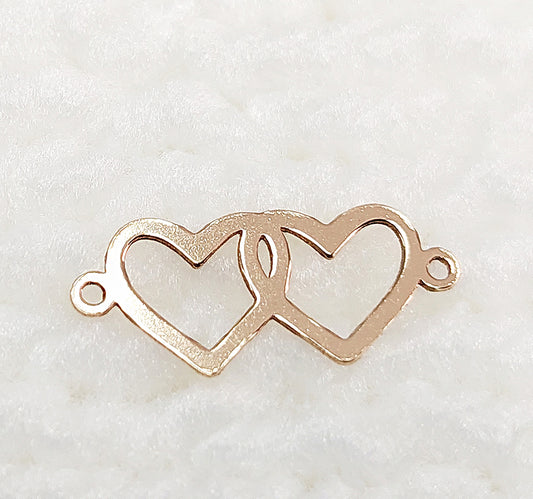 dainty gold filled connector_14KGFCOM