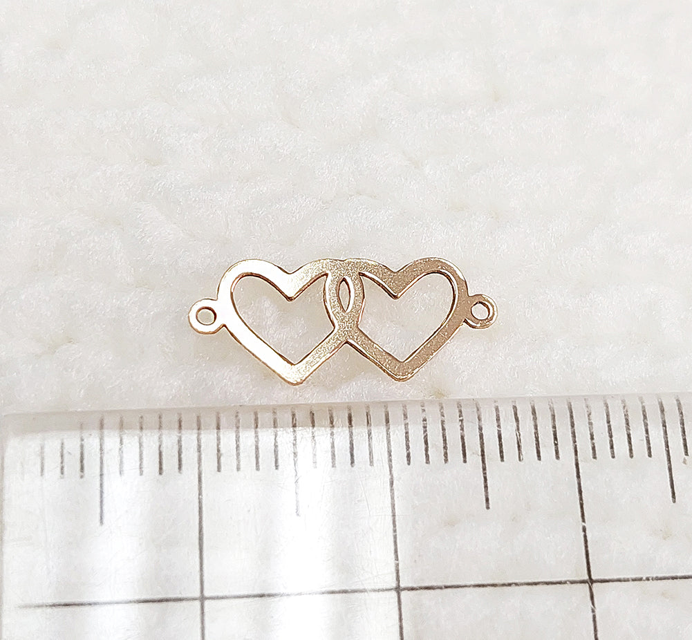 dainty gold filled connector_14KGFCOM