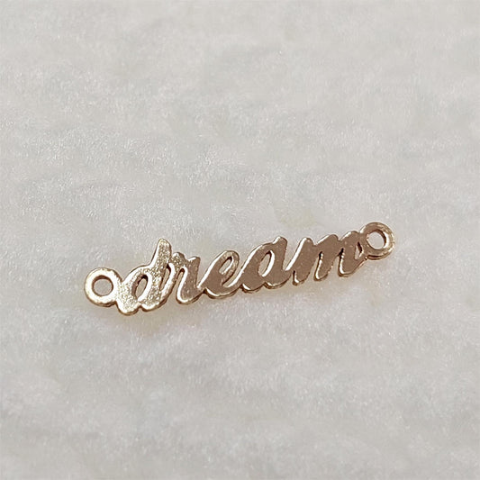 DR1635 16 x 3.5mm Mini Size Word "dream" Connector 24ga