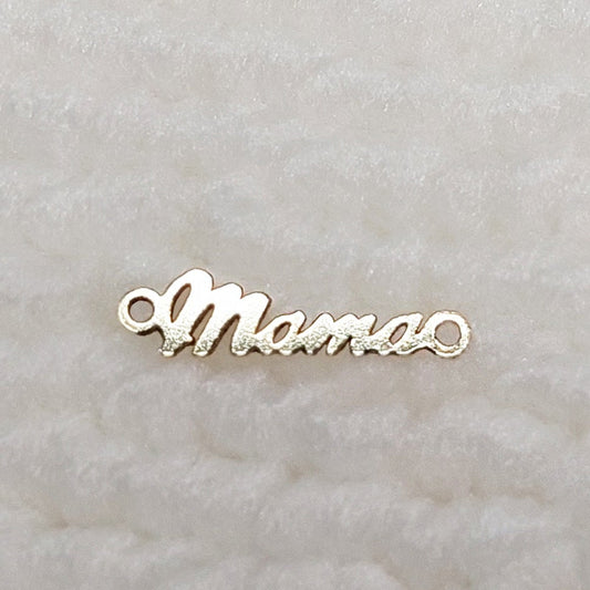 MA1436  Tiny Size Word "Mama" Connector 24ga