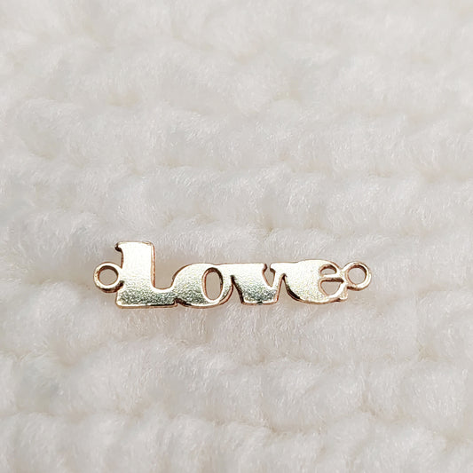 LO1536 Stout Art Font "Love" Connector 24ga