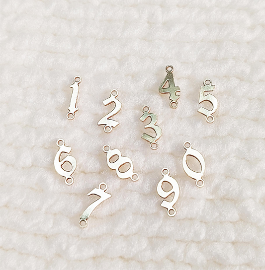 Initial Charm_dainty gold filled charm_14KGFCOM