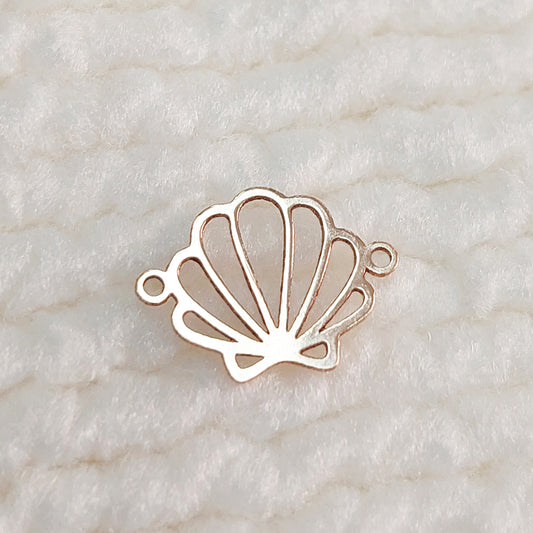 seashell_dainty gold filled charm_14KGFCOM