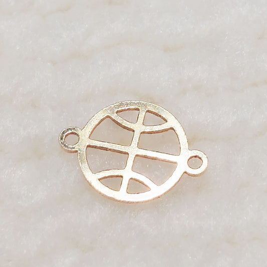 GF7RDBBR2 Basketball Connector 9.7 x 7mm 24ga