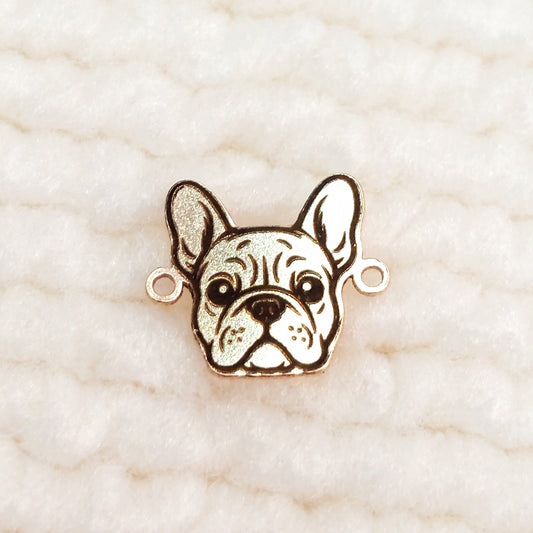 DH1109FB The head of a French Bulldog Connector 24ga 10.7 x 9.1mm