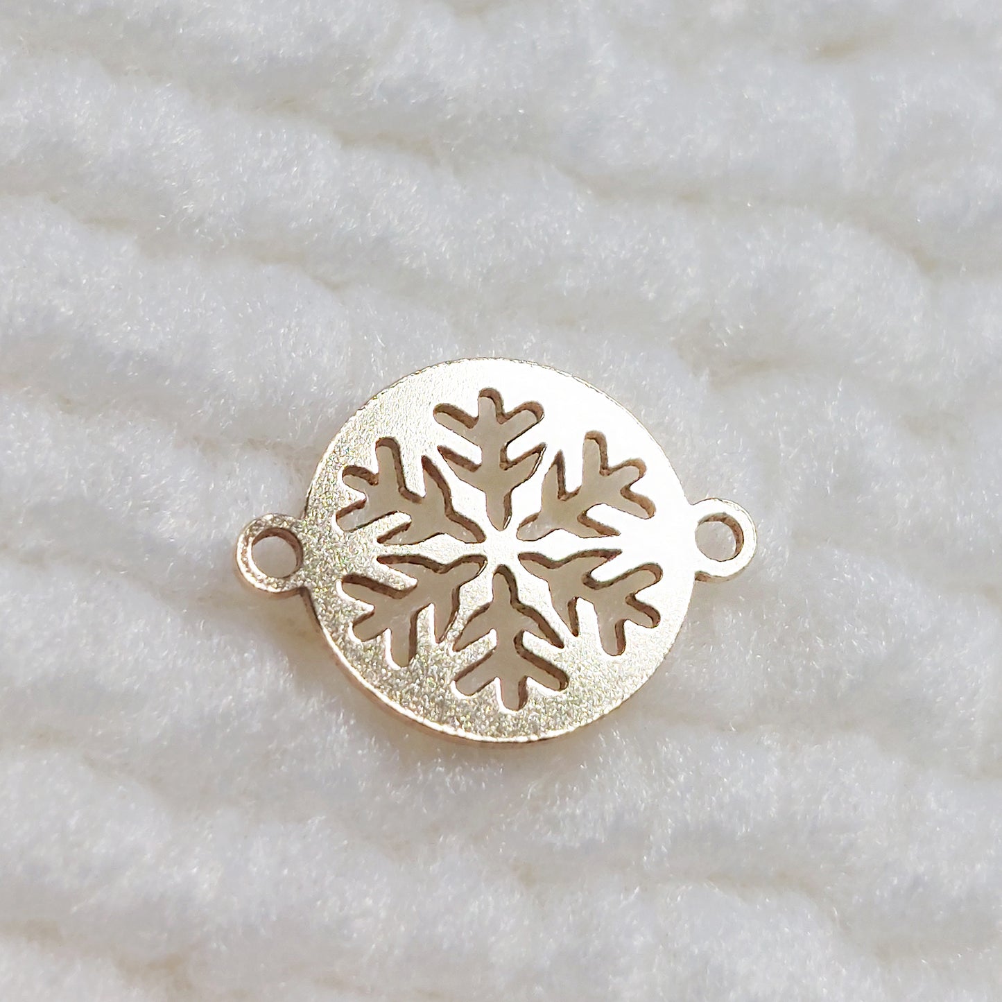 GF8RDSF "Round Snowflake" Connector 24ga 10.6 x 8mm