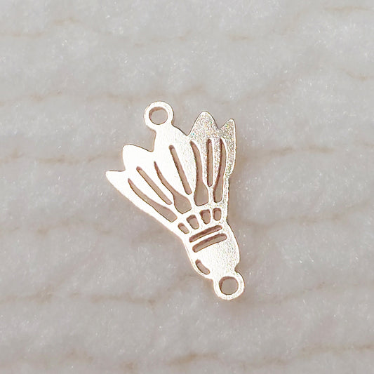 GF1175BD / 91175BD Birdie Connector 24ga 11.6 x 7.5mm • Dainty Charm • Minimalist • Gold Filled (14KGF) Jewelry Findings • Wholesale