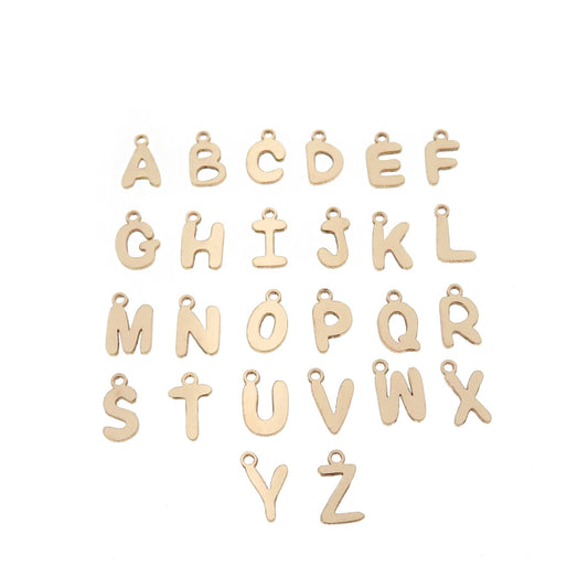 GFEVA63 Mini Letter (A-Z) Charms